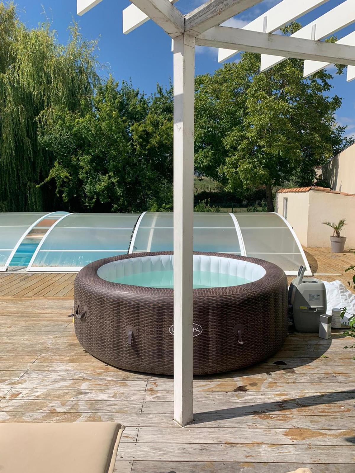 Maison Piscine A 3' De La Mer. Yves Quarto foto